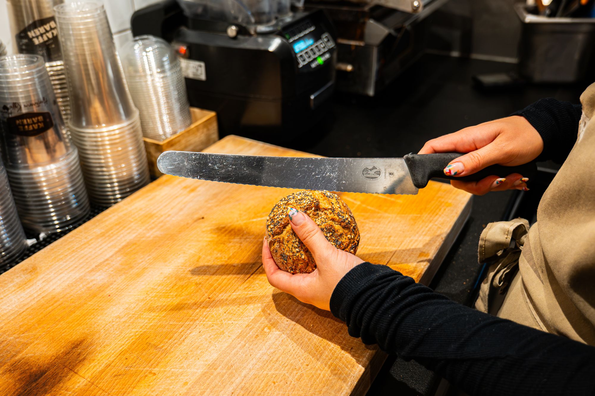 Kaffebaren i Aalborg Storcenter